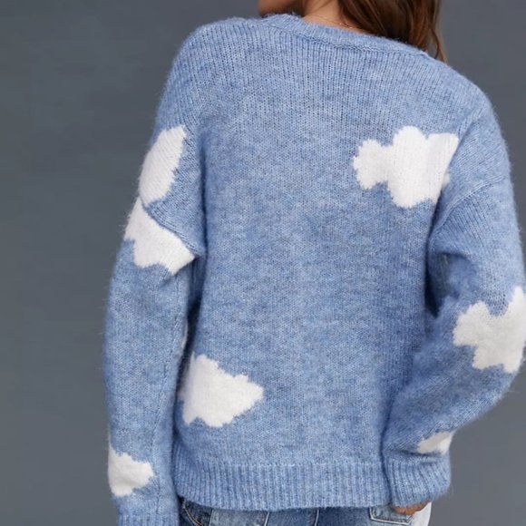 Anthropologie Cassie Cloud Sweater 